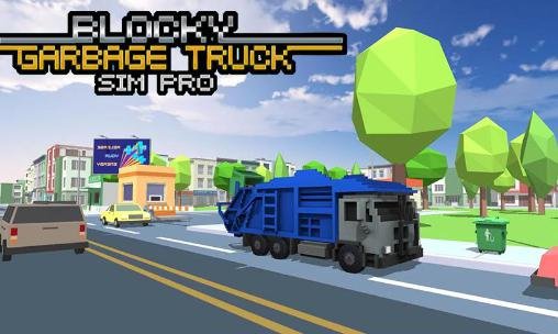 download Blocky garbage truck sim pro apk
